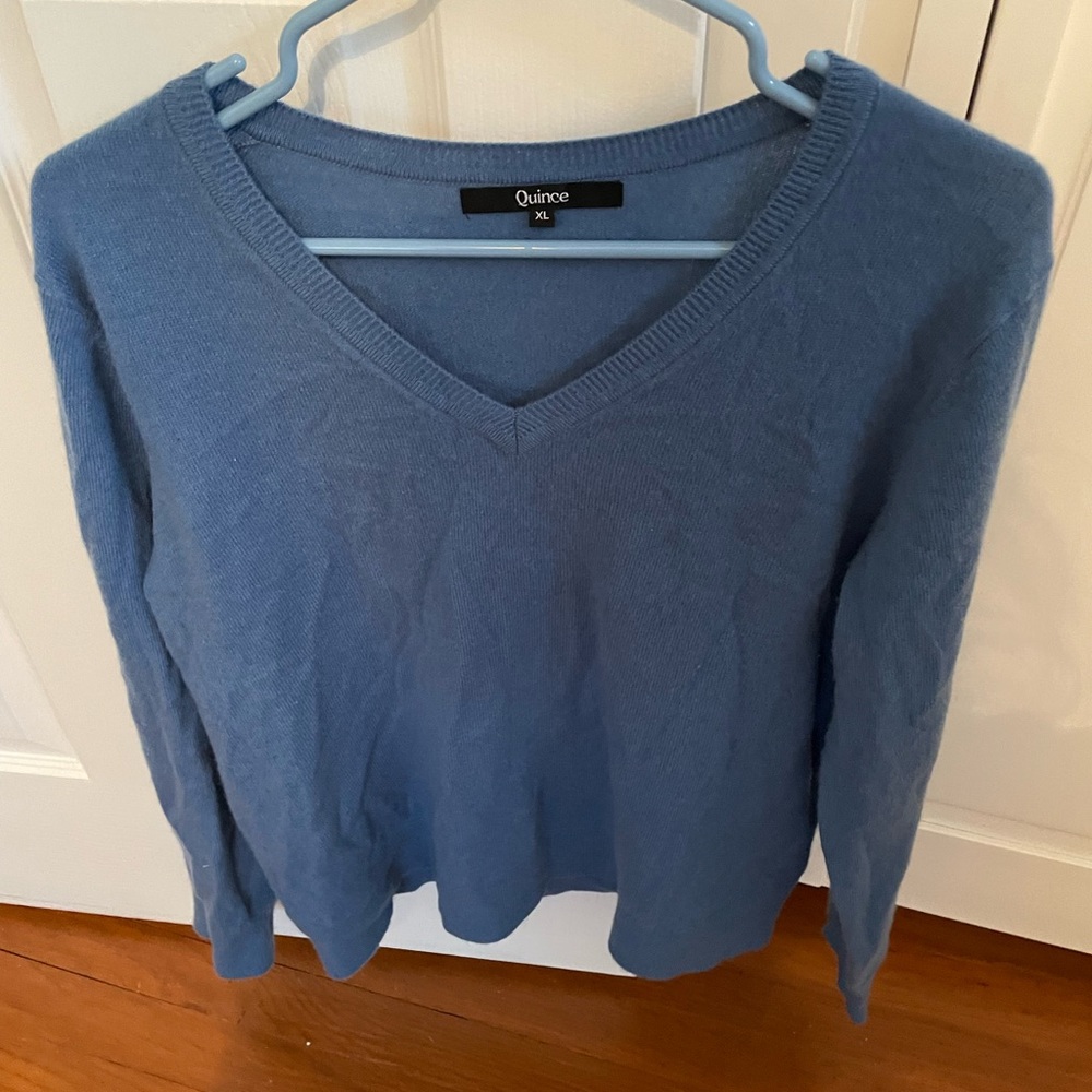 Cashmere Quince sweater